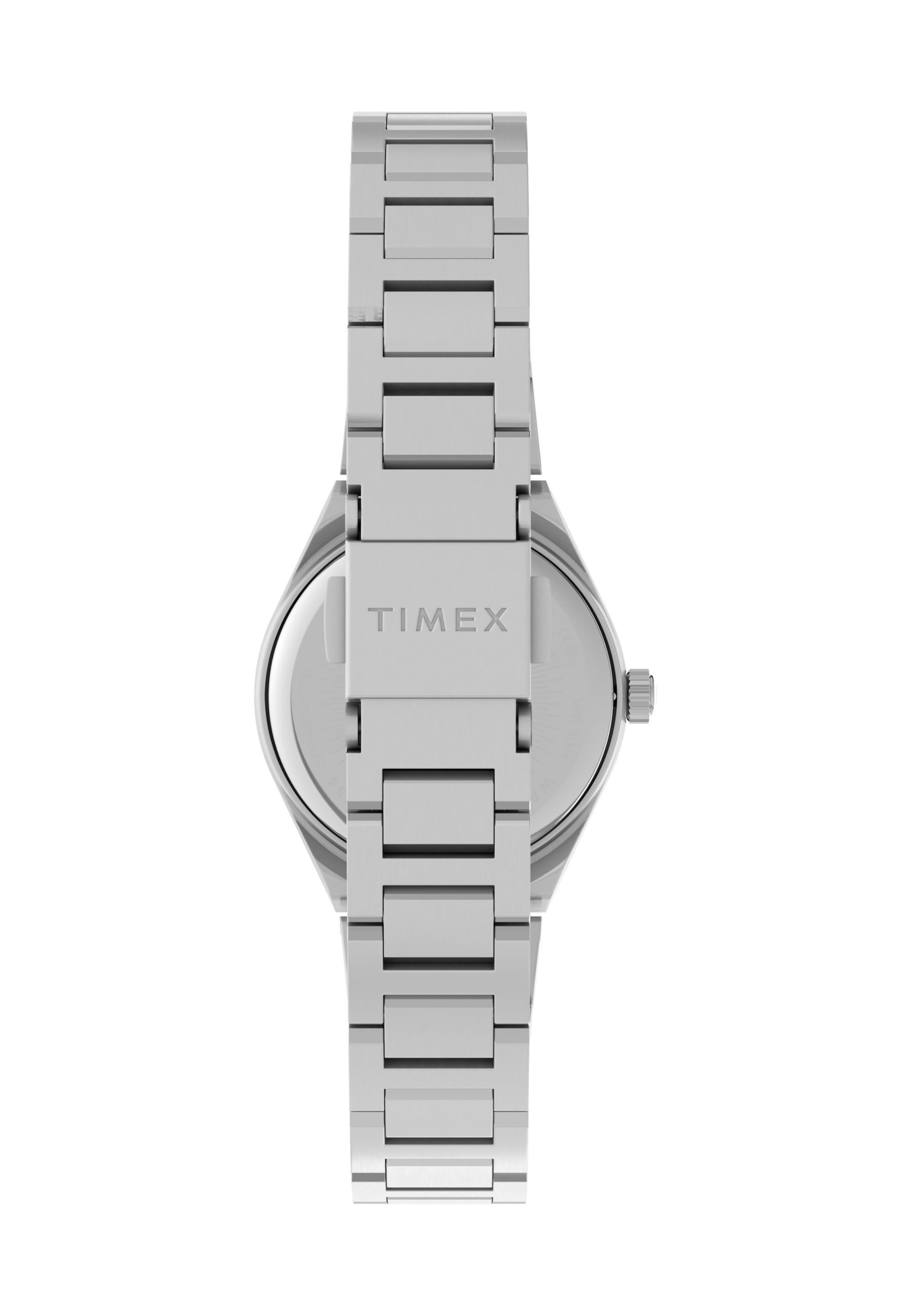 Montre à affichage analogique TIMEX en argent