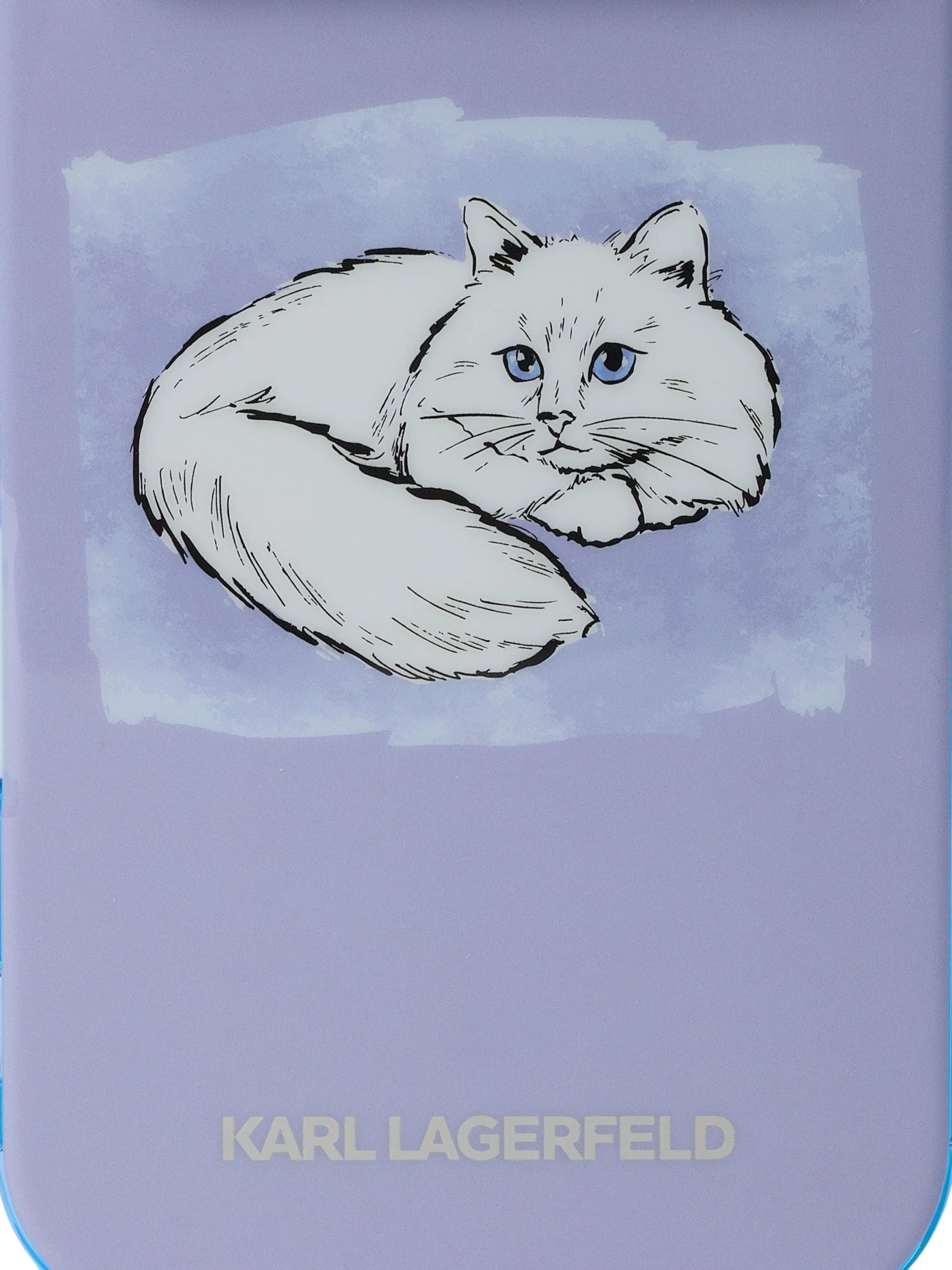 Protection pour smartphone Karl Lagerfeld en bleu