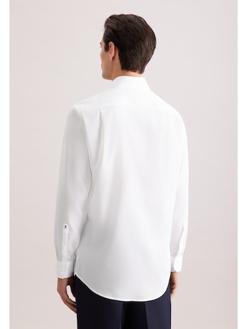 SEIDENSTICKER Regular Fit Hemd 'Schwarze Rose' in Weiß