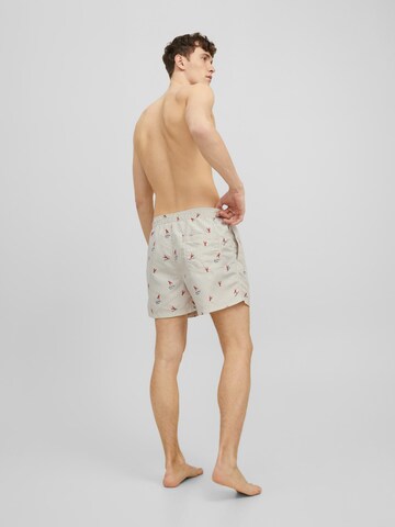 Shorts de bain 'Crete' JACK & JONES en blanc