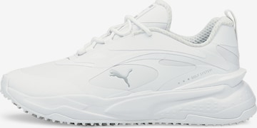 PUMA Athletic Shoes in White: front