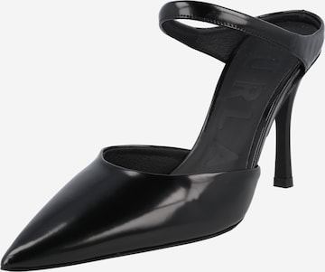 FURLA - Sapato aberto em preto: frente