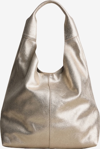 Next Schultertasche in Gold: Vorderseite