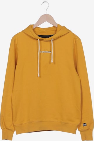 G-Star RAW Sweatshirt & Zip-Up Hoodie in S in Yellow: front