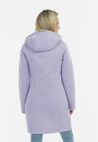 Manteau mi-saison Schmuddelwedda en violet