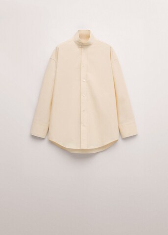 MANGO Blouse 'Anara' in Beige: front