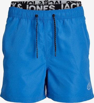 JACK & JONES Board Shorts 'Fiji' in Blue: front