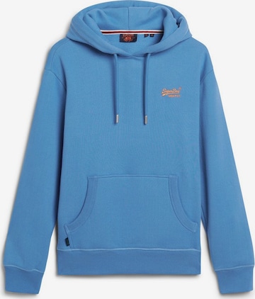 Superdry Sweatshirt 'Essential' in Blue: front