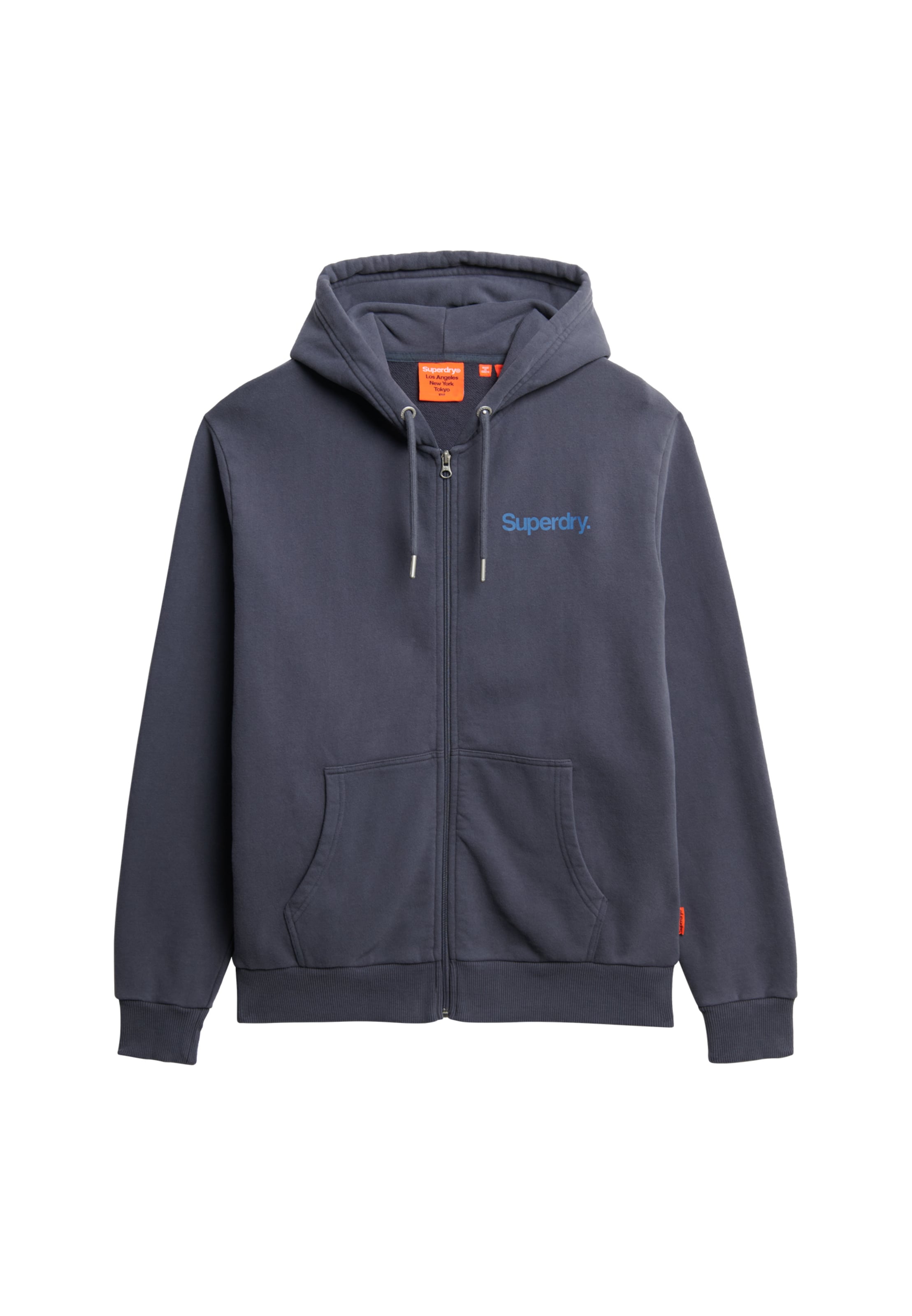 Superdry & Co Sweatjacke in Blau: Vorderseite