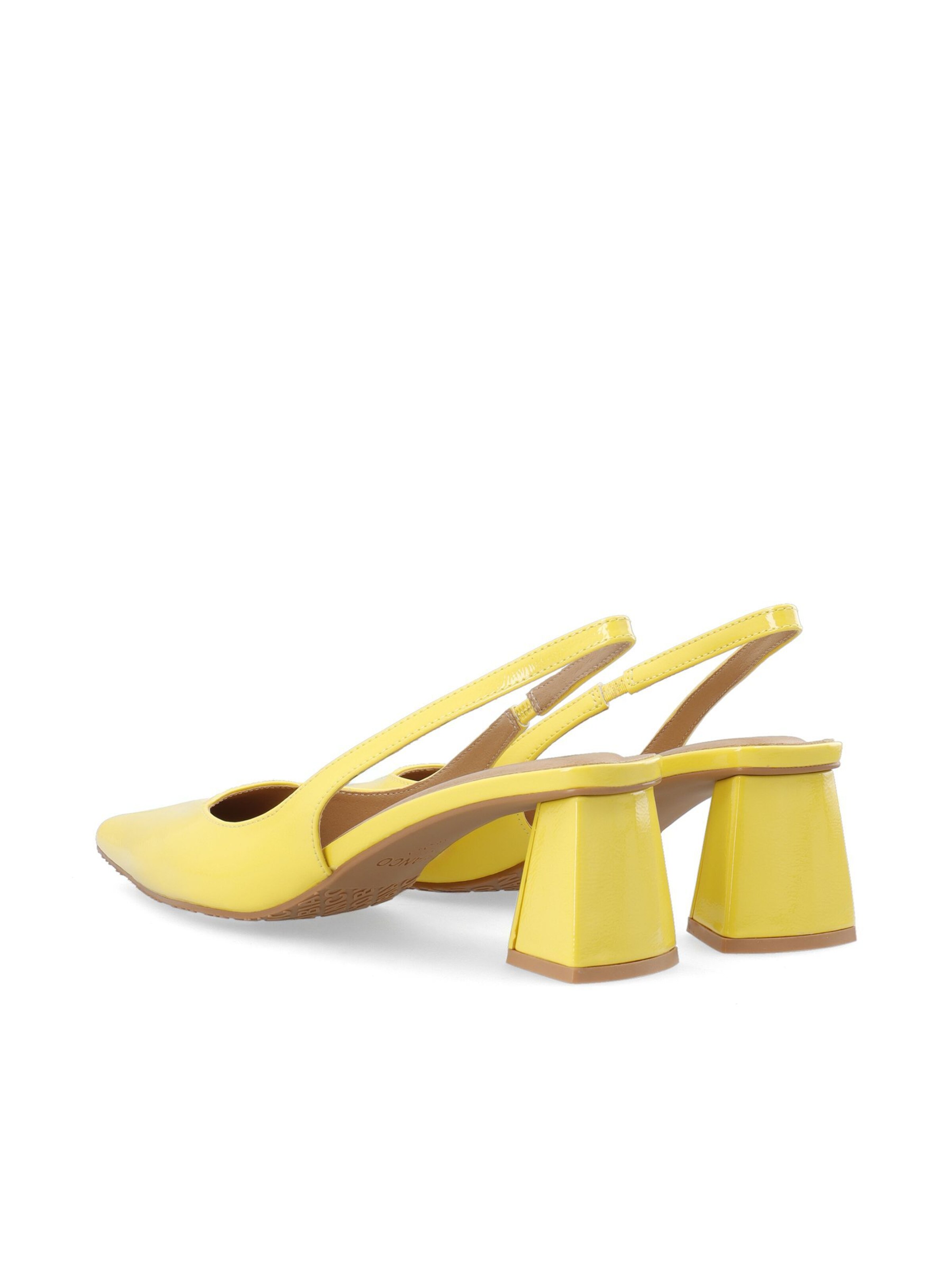 Bianco Slingback pumps 'MARALYN' in Yellow