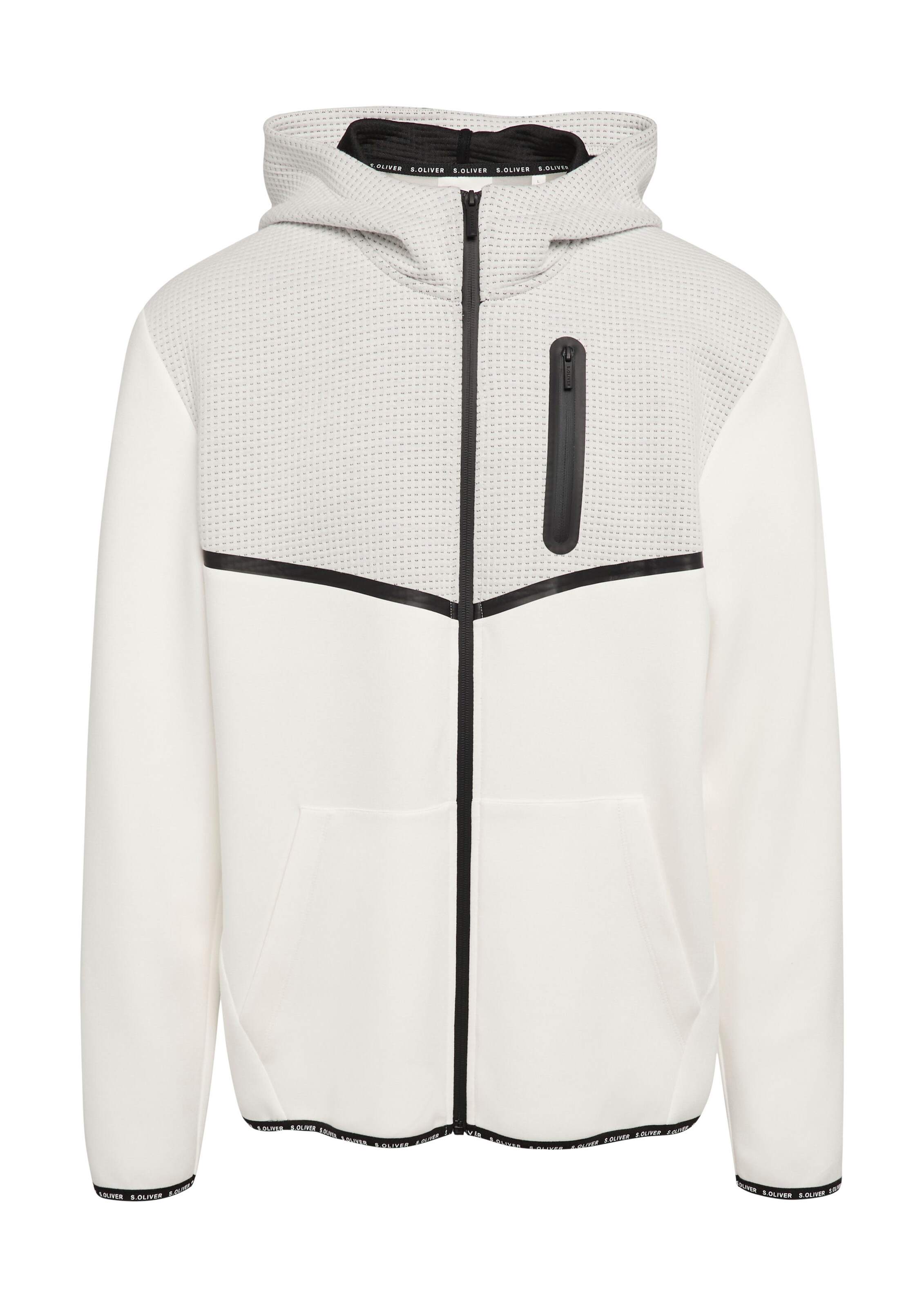 s.Oliver Tussenjas in Wit: voorkant