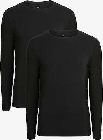 T-Shirt fonctionnel Marks & Spencer en noir : devant