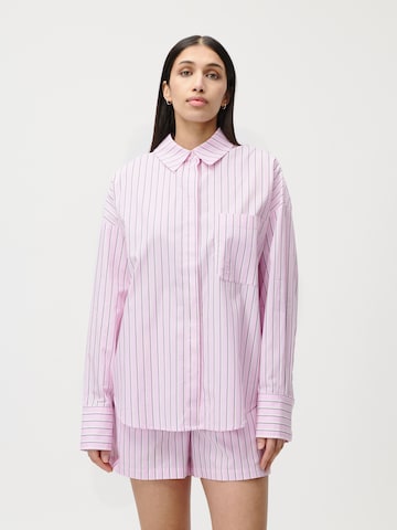 LeGer by Lena Gercke Blus 'Farine' i rosa: framsida
