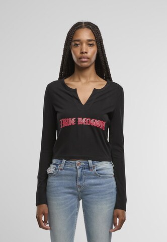 True Religion Shirt in Black: front