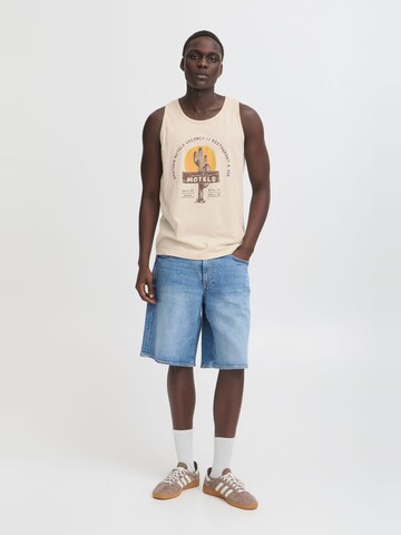 BLEND - Camisa 'BHJeserik' em bege