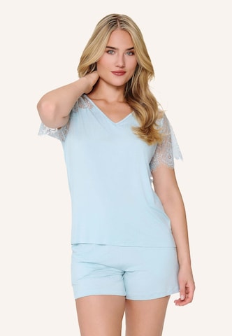 LingaDore - Pijama en azul: frente