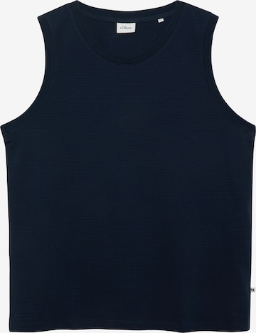 S. Oliver Top in Blau: Vorderseite