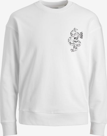 JACK & JONES - Sweatshirt 'Ink' em branco: frente