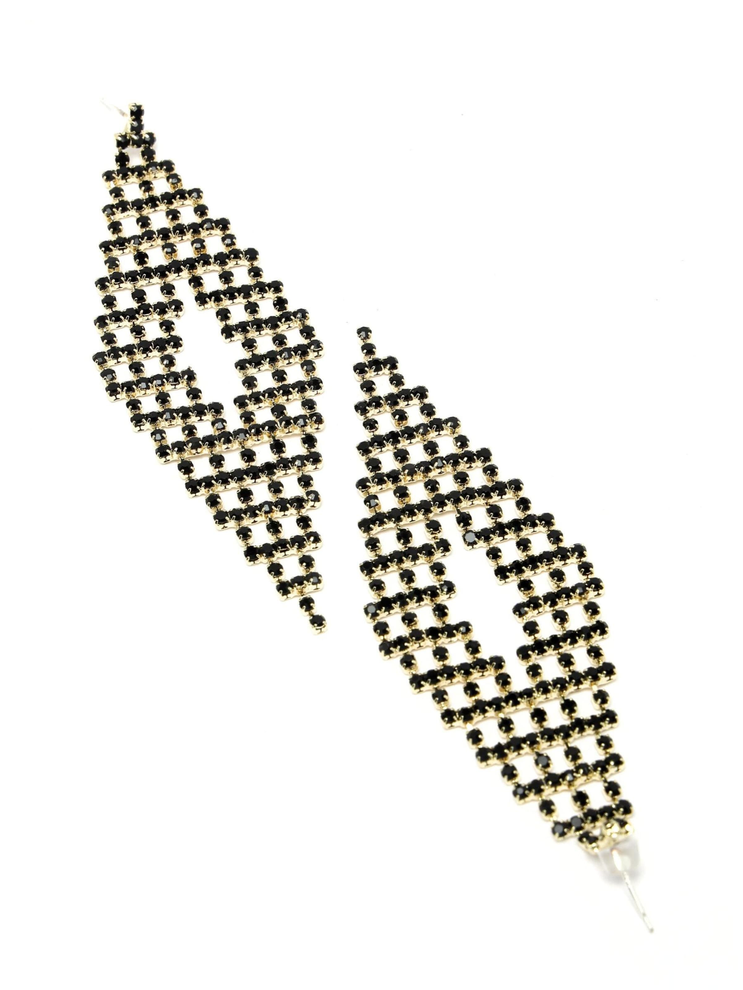 AVANT-GARDE PARIS - Pendientes 'Isadorasa' en negro