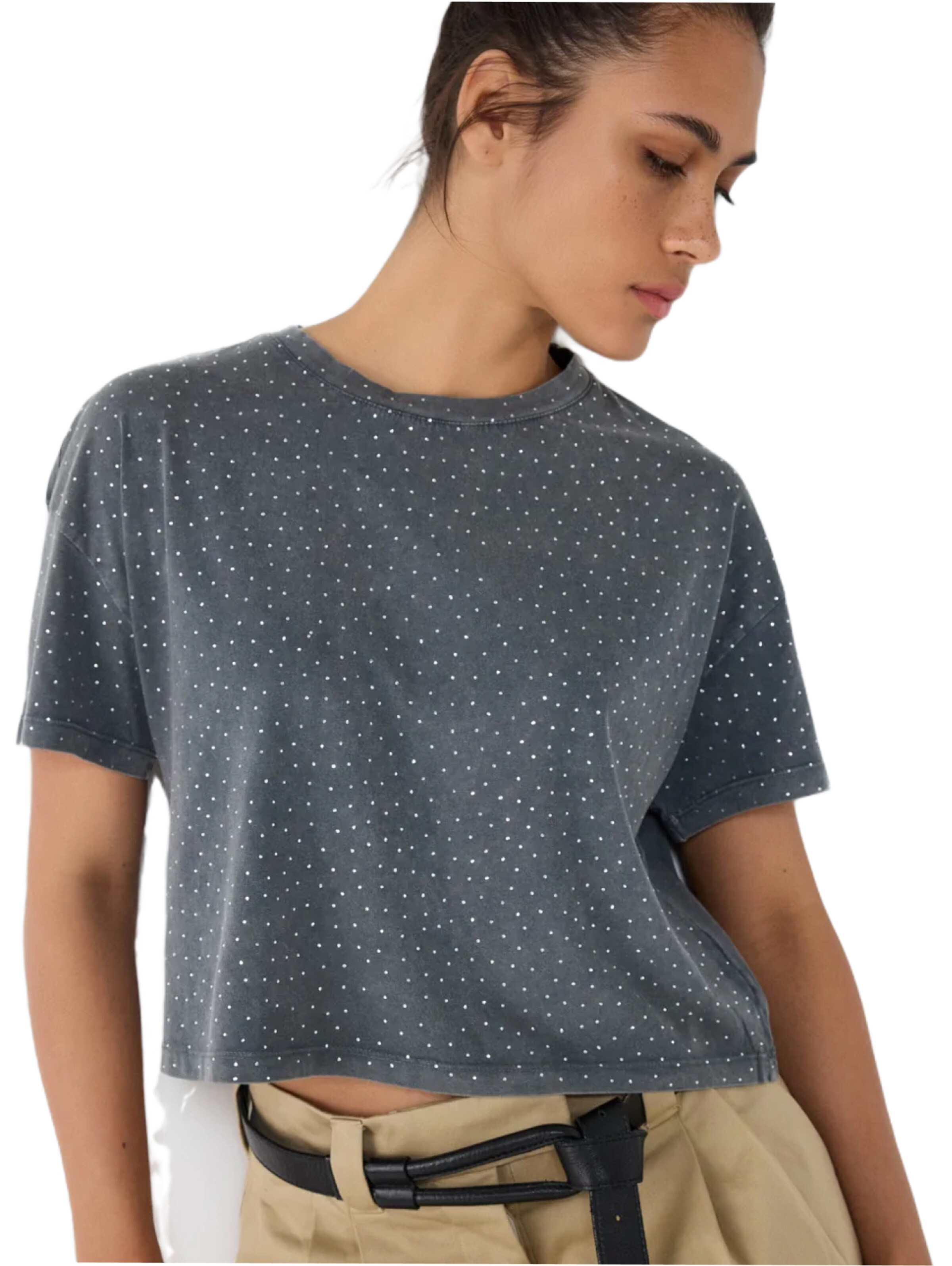 No Matter What Shirt in Grijs