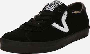 Baskets basses VANS en noir : devant