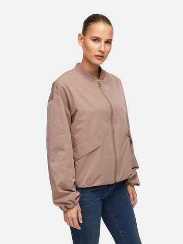 MANISA Between-Season Jacket 'Blouson' in Beige: front