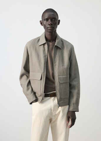MANGO MAN Between-Season Jacket 'Arturo' in Green: front