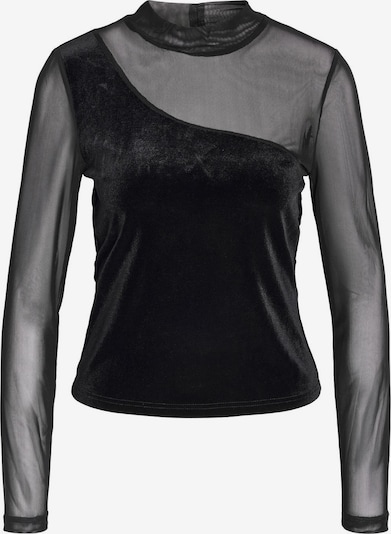 Tricou 'ALMA' Noisy May Tall pe negru, Vizualizare produs