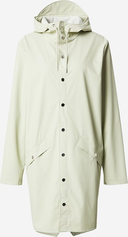 Manteau mi-saison RAINS en vert : devant