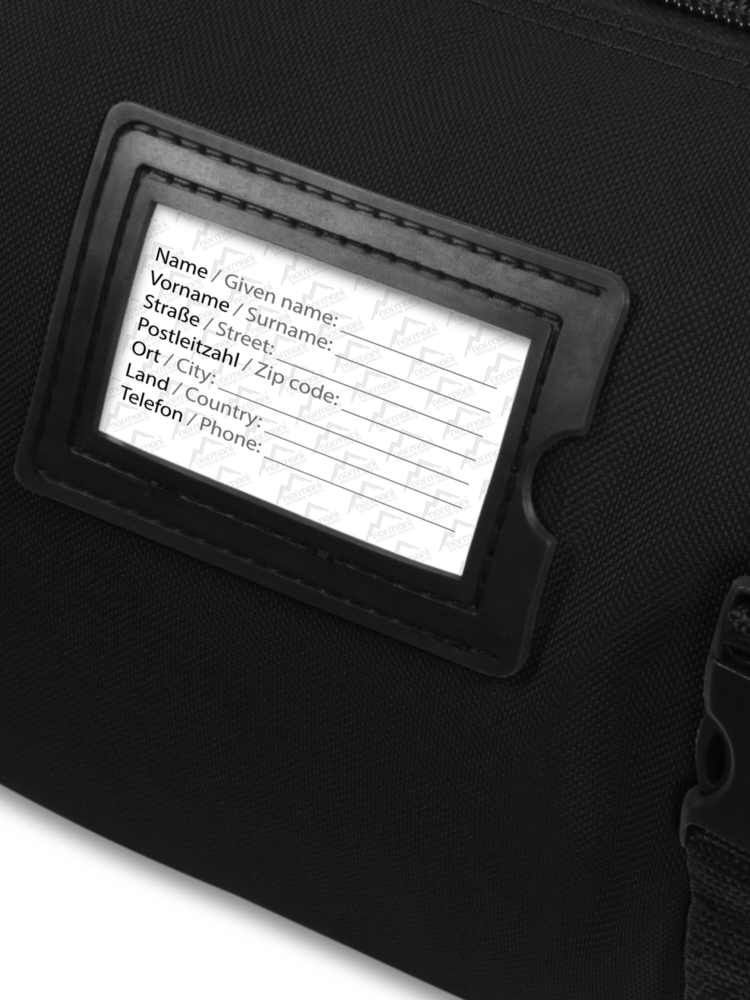 normani Sports Bag 'Alpine Run 170' in Black