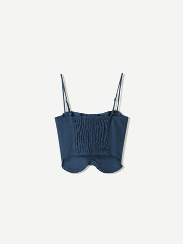 Haut Bershka en bleu