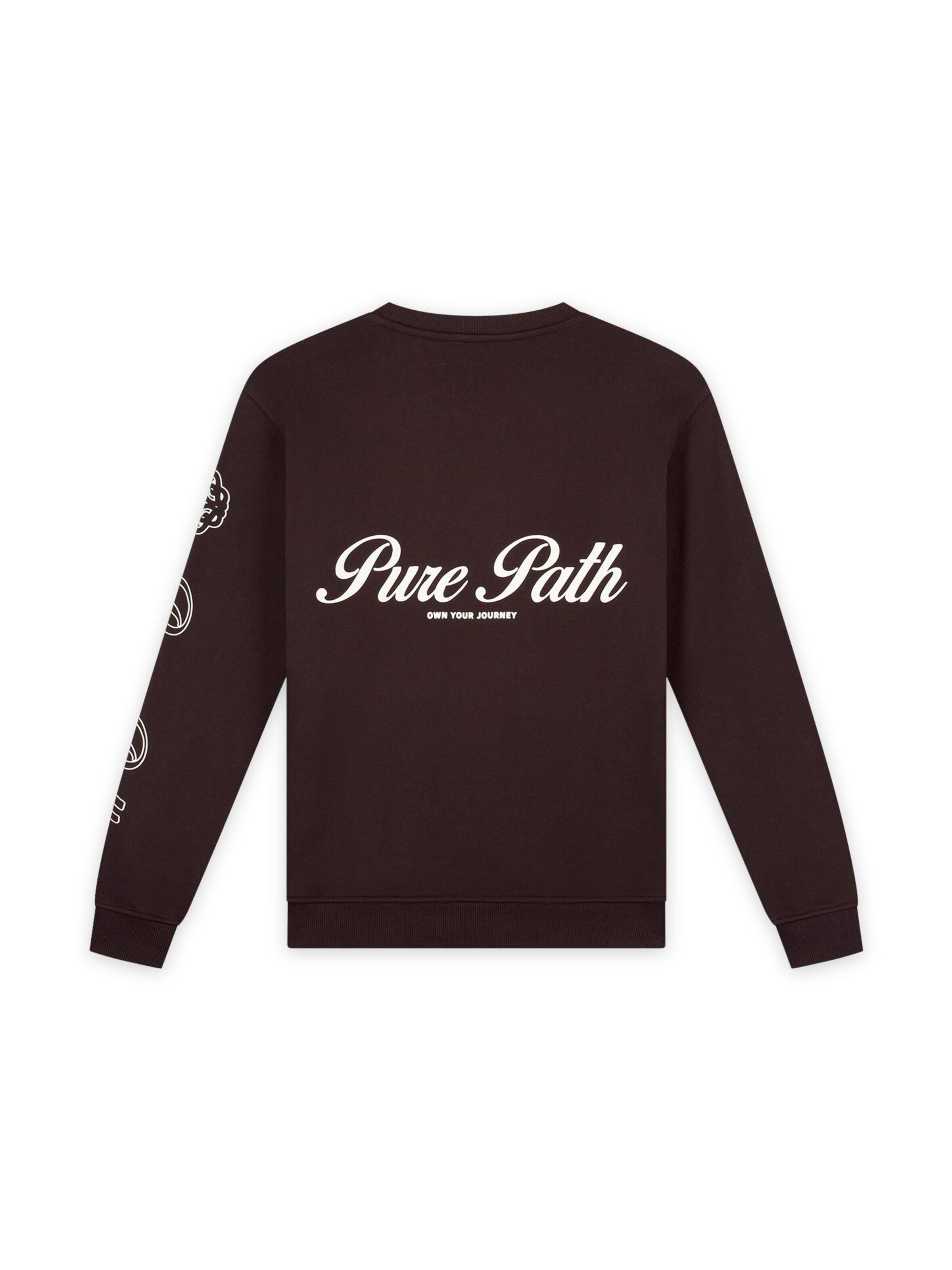 Pure Path Sweatshirt in Brown
