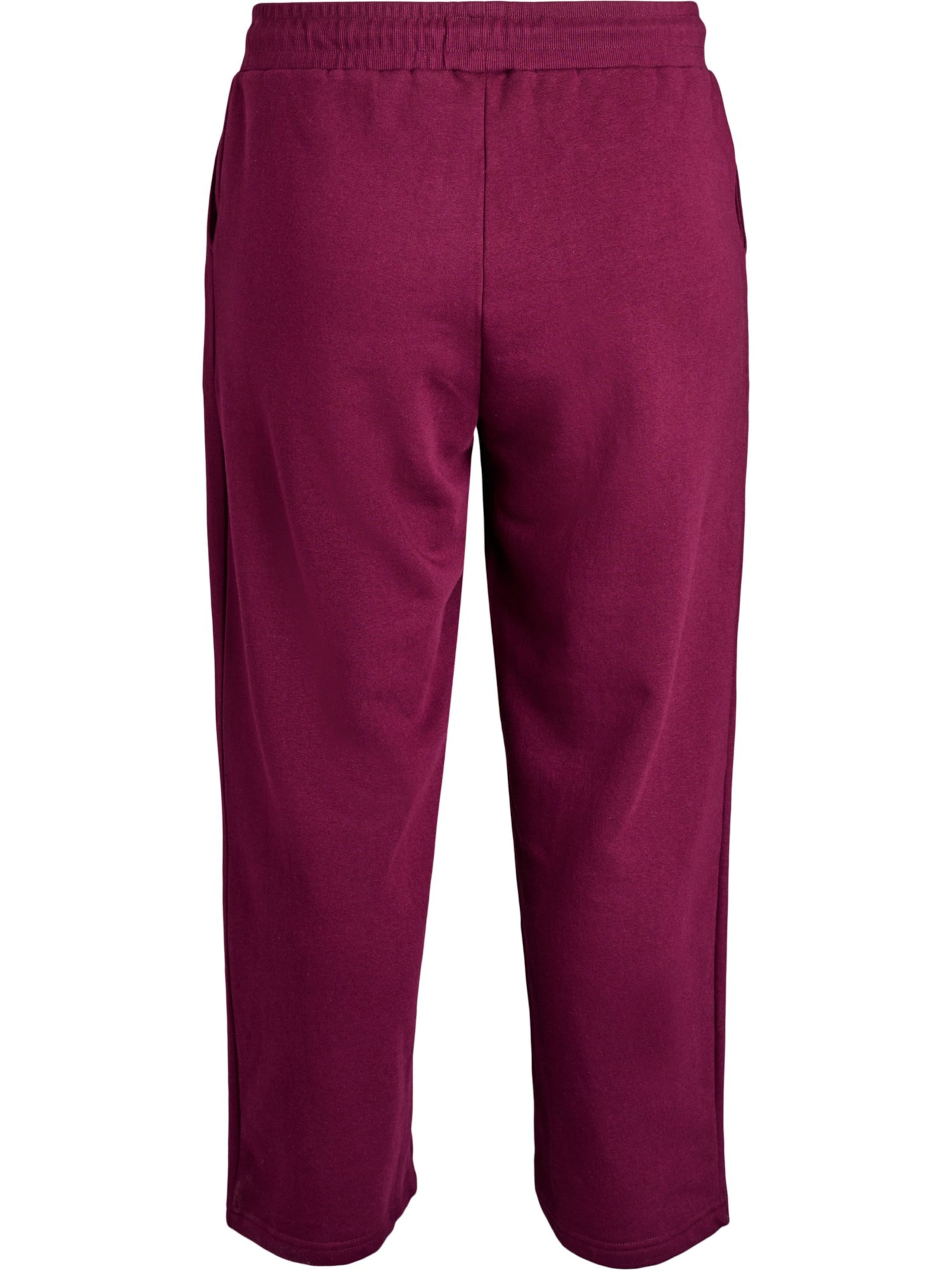 Loosefit Pantaloni 'Rikke' di Zizzi in rosso