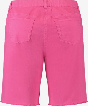 SAMOON regular Jeans i pink