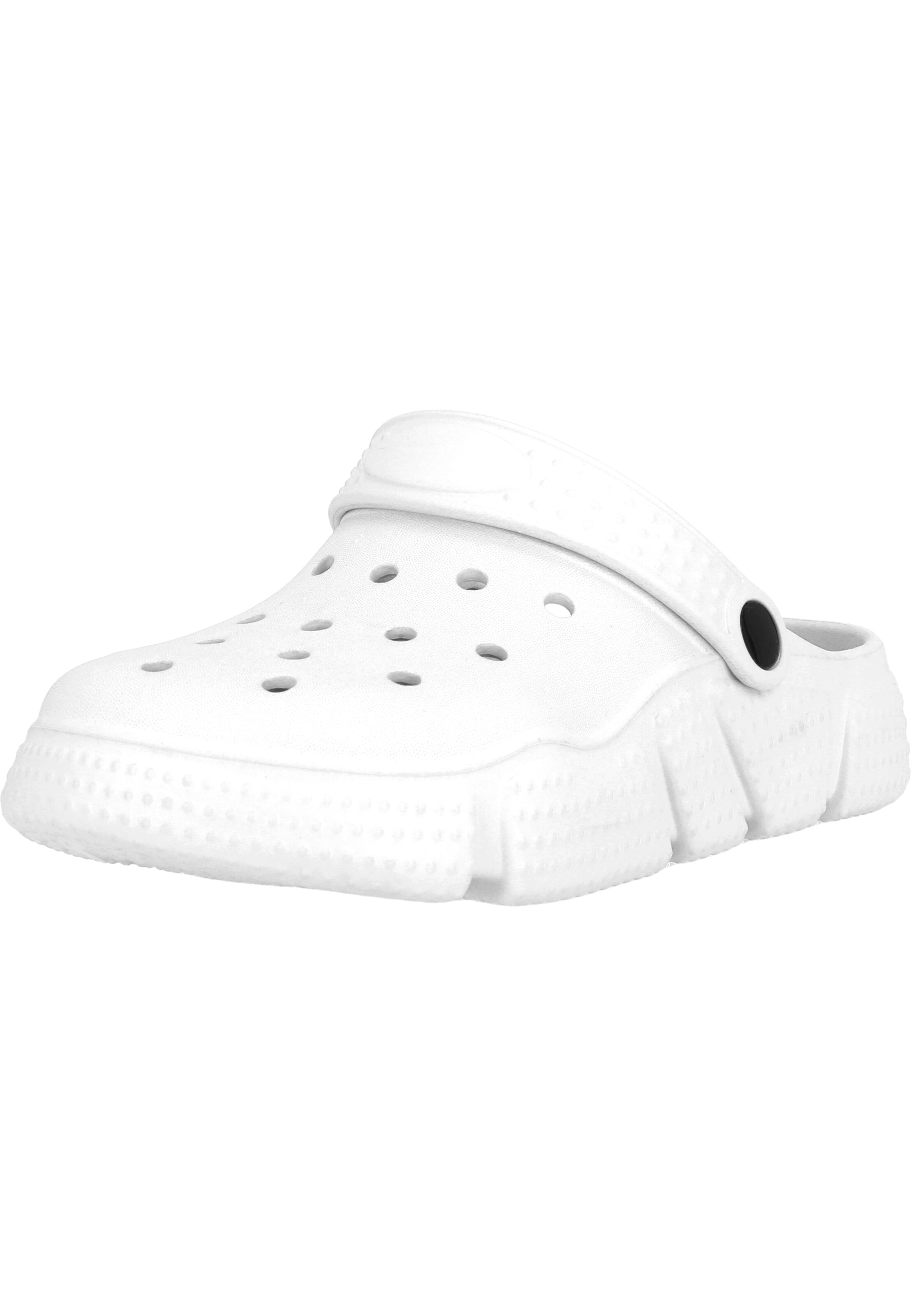 Cruz Clogs 'Pastown' in Wit: voorkant