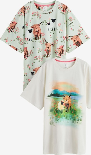 Naktinukai iš Next, spalva – smėlio spalva / mėtų spalva / balta, Prekių apžvalga