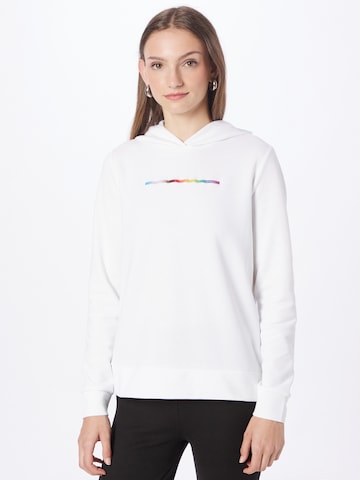 Calvin Klein Sweatshirt in White: front