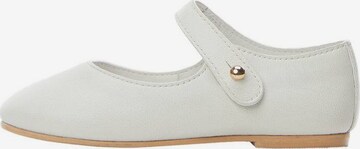 MANGO KIDS Ballet Flats in White: front