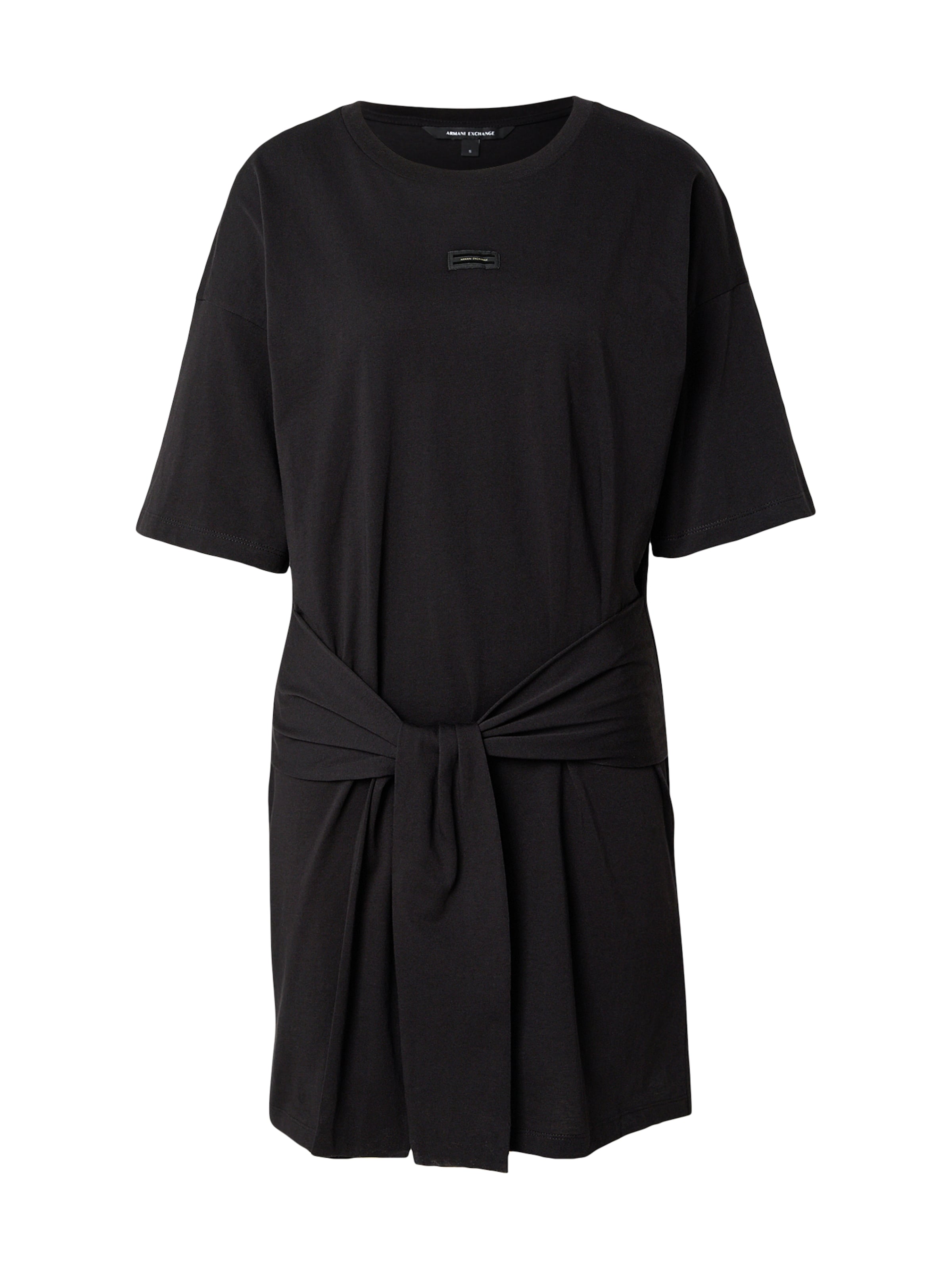 Robe 'VESTITO' ARMANI EXCHANGE en noir : devant