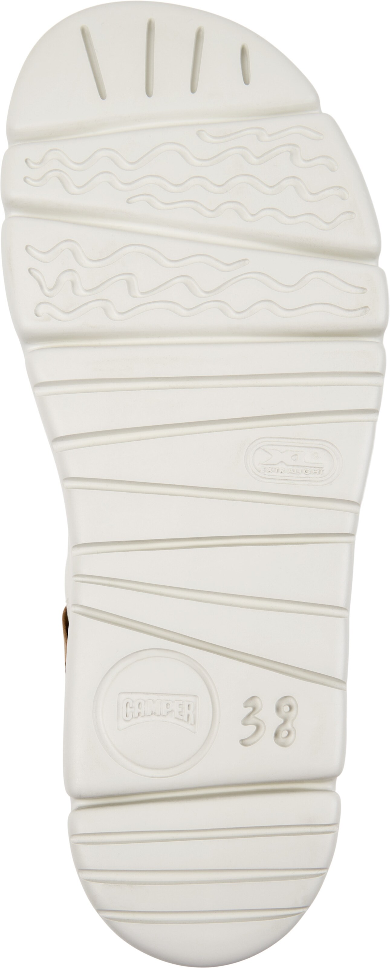 CAMPER Sandalen met riem 'Oruga Up' in Wit