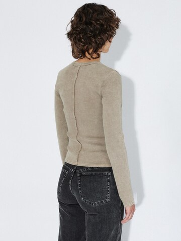 Dr. Denim Shirt 'Stella Rib' in Beige