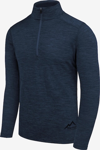 normani Athletic Sweater 'Canberra' in Blue