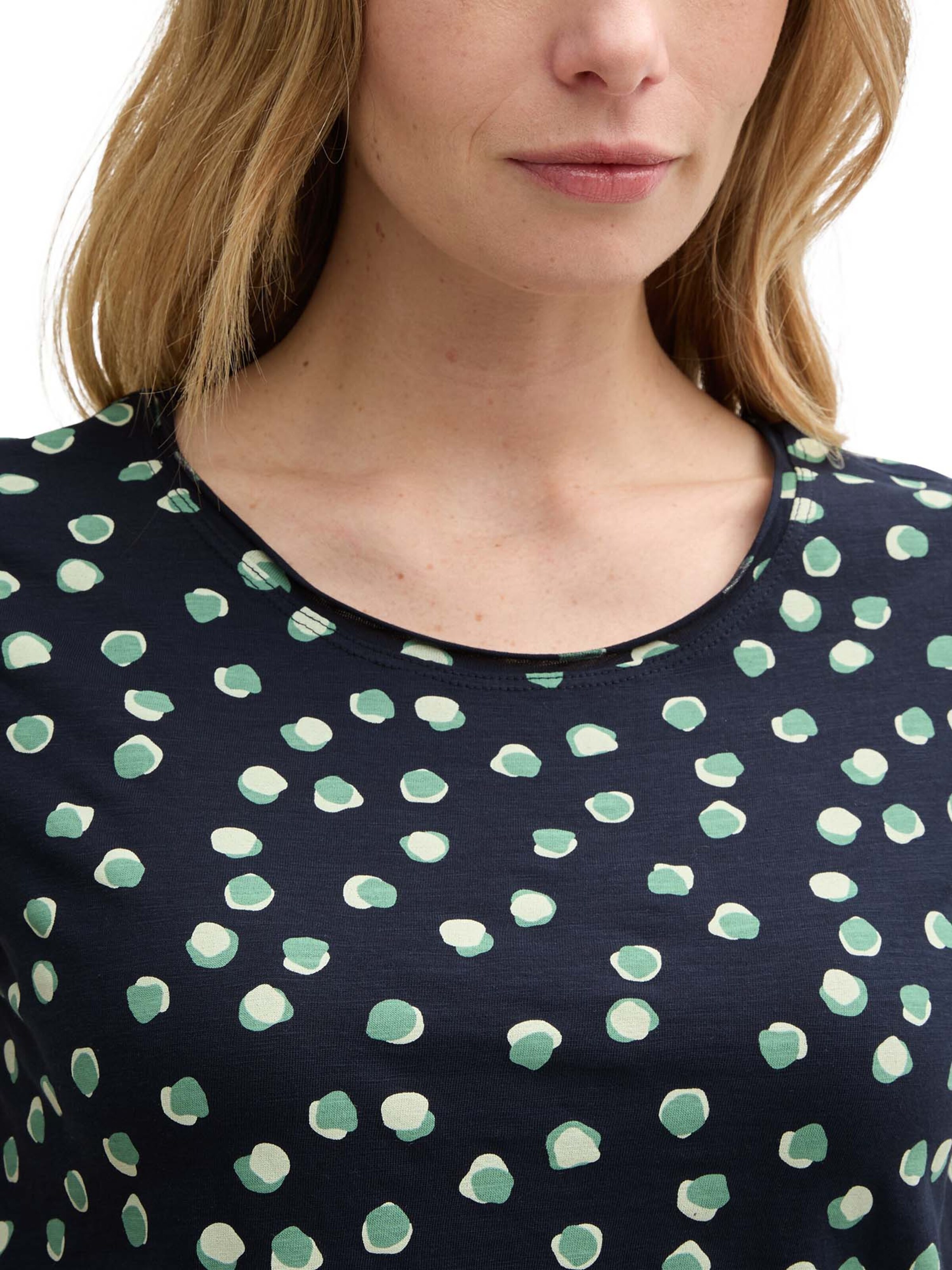 TOM TAILOR Tričko - Modrá