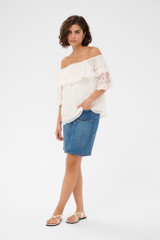 Kaffe Bluse 'KAthea' in Weiß