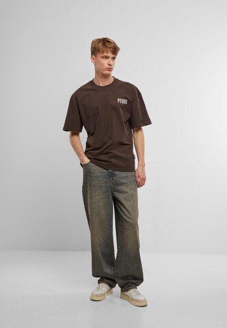 Pequs T-Shirt in Braun