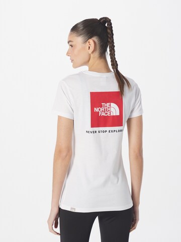 THE NORTH FACE T-Shirt 'Red Box' in Weiß