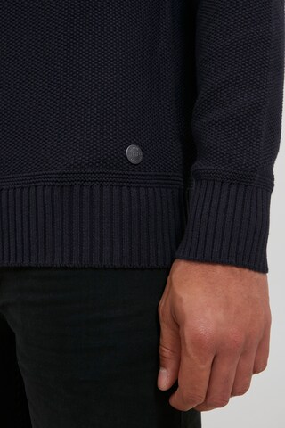 BLEND Strickpullover 'Thoran' in Blau