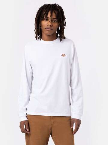 DICKIES Longsleeve 'Mapleton' in Weiß: predná strana