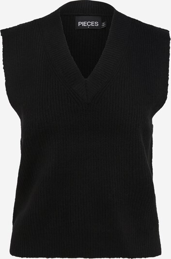 Pieces Petite Adīta veste 'CHAPA', krāsa - melns, Preces skats