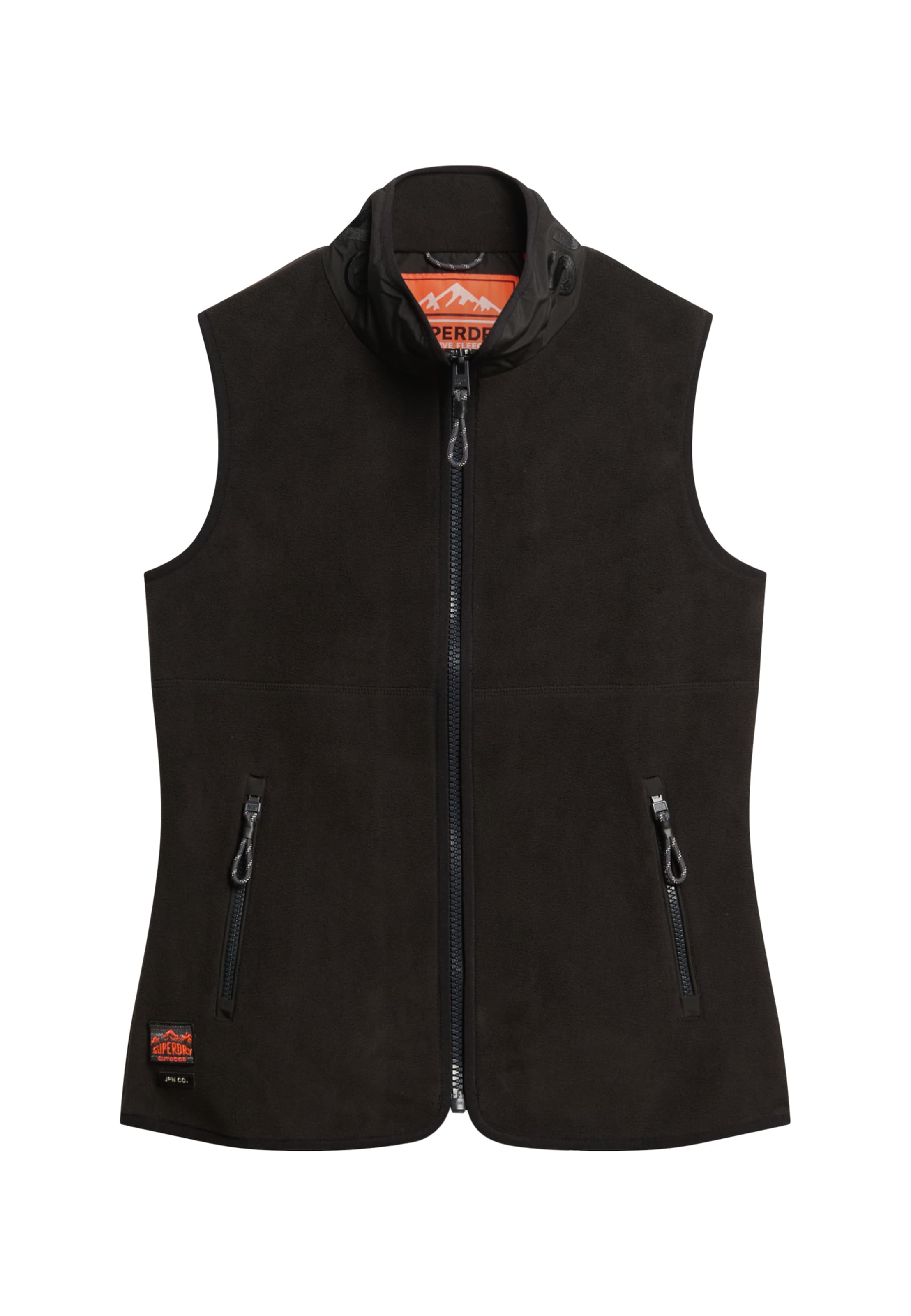 Gilet Superdry & Co en noir : devant